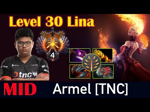 ARMEL - LINA MID | 30 LEVEL LINA PHYSICAL BUILD MAX ATTACK SPEED