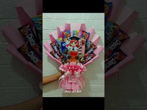 Chocolate Bouquet for Graduation#chocolatebouquet #graduate #graduation #graduationday #graduation