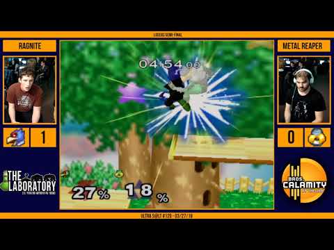 Ultra S@LT #129 | Ragnite (Falco) vs Metal Reaper (Sheik) - Losers Semi-Final - Melee