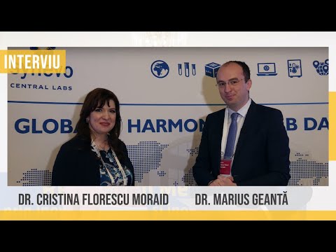 Dr. Cristina Florescu Moraid și Dr. Marius Geantă - Un deceniu de Synevo Clinical Trial Symposium