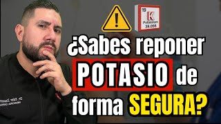 🚨 Abordaje de la HIPOKALEMIA en Urgencias: Reposición SEGURA de POTASIO paso a paso