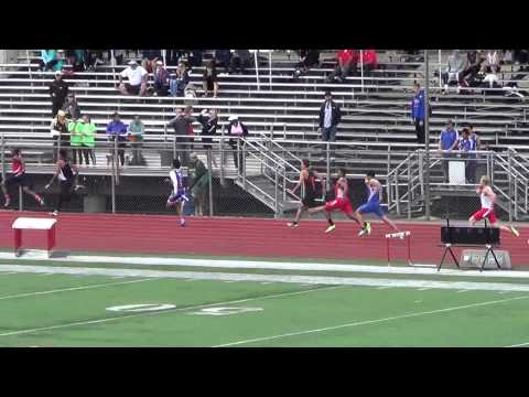 VarB 4x100m at OC Champs 4-26-14 - Los Alamitos Boys