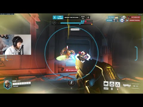 DAFRAN SYMMETRA + SOLDIER 76 + WIDOWMAKER  OVERWATCH 2 SEASON 1 GAMEPLAY
