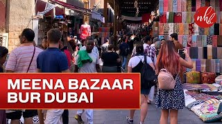 Meena Bazaar Dubai | Grand Souq - Deira | Old Market in Dubai | Full Tour | UAE - 4K