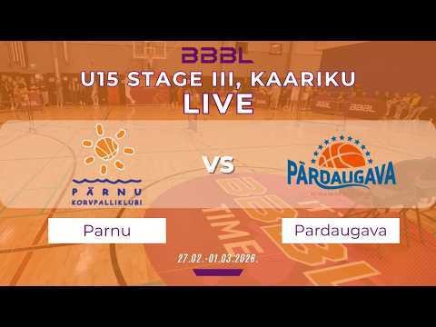 KK Parnu 2011 vs Pārdaugava 2011 | BBBL U15 | Stage III
