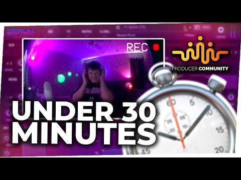 BASED1 MAKING A HIT IN UNDER 30 MINUTES 🤯🔥 (making a beat around vocals)