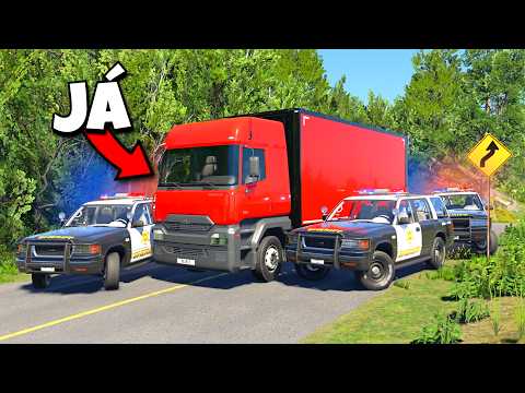 Dokážu Utéct Policii v Kamionu?!