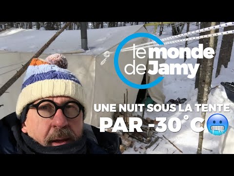 Une nuit par -30°C sous la tente - Le meilleur du monde de Jamy