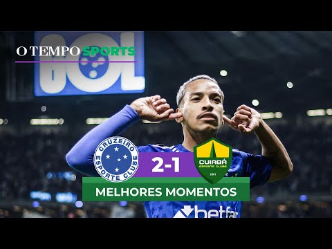 CRUZEIRO 2 x 1 CUIABÁ - Veja os melhores momentos da partida