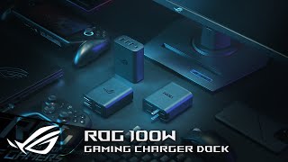 ROG Global 2025 ROG 100W Gaming Charger Dock (AC100-05)
