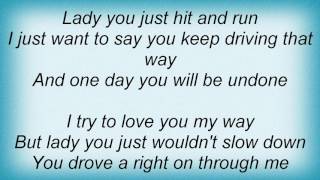 Status Quo - Accident Prone Lyrics