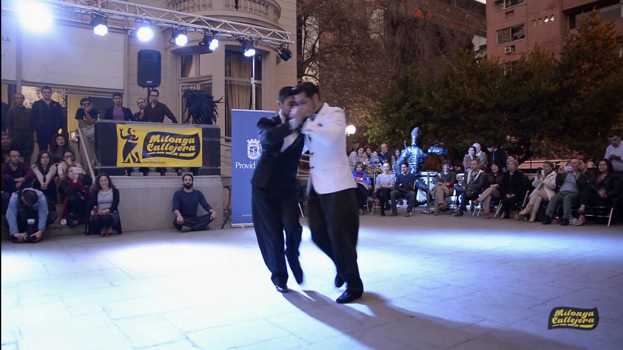"Miedo" Bailan Francisco castro & Martín Cardoso - Milonga Callejera