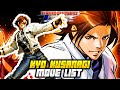 KYO KUSANAGI MOVE LIST The King Of Fighters 2002 Unlimited Match KOF2002