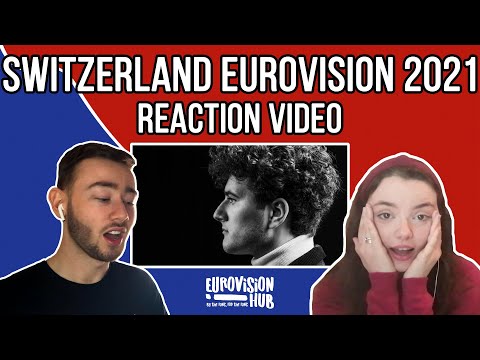 Switzerland | Eurovision 2021 Reaction | Gjon's Tears - Tout l‘Univers | Eurovision Hub