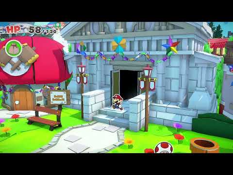 Paper Mario the origami king pt 16 faceless