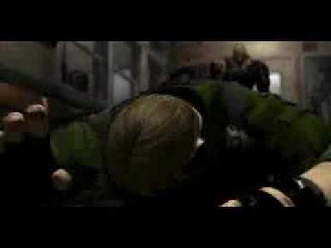 Resident Evil 3 Nemesis cable car cutscene (playstation)