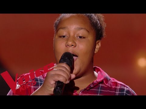 Bob Marley - Redemption song | Mélia | The Voice Kids France 2018 | Blind Audition