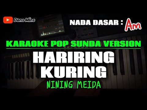 HARIRING KURING ~ NINING MEIDA || KARAOKE POP SUNDA VERSION