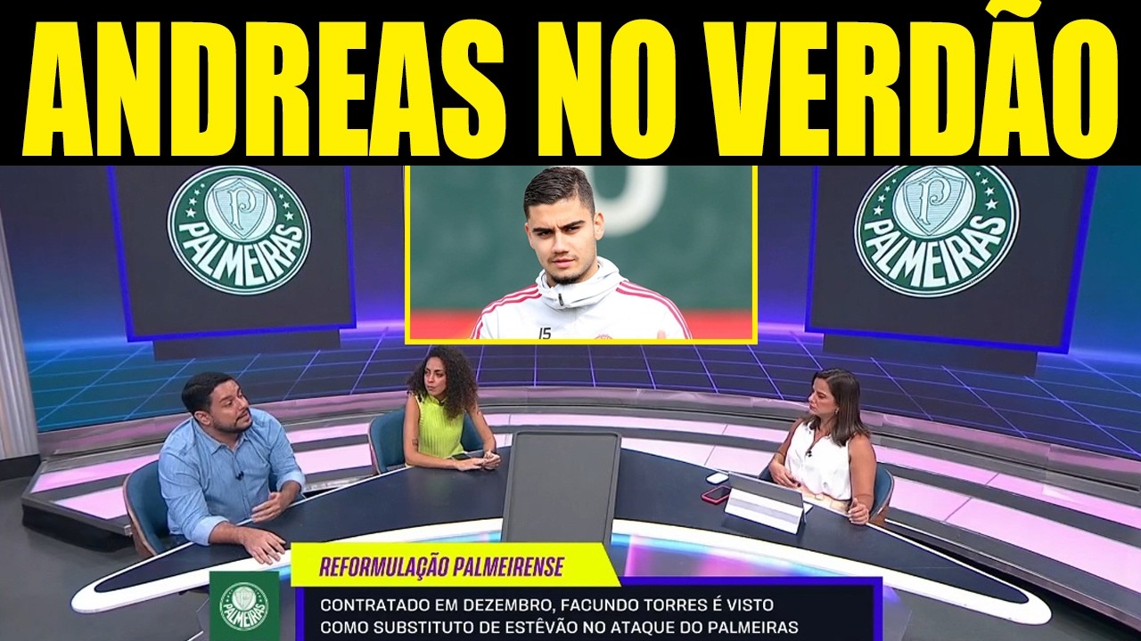 SAIU AGORA!! PALMEIRAS FAZ NOVA PROPOSTA POR ANDREAS PEREIRA ! NOTICIAS DO PALMEIRAS HOJE
