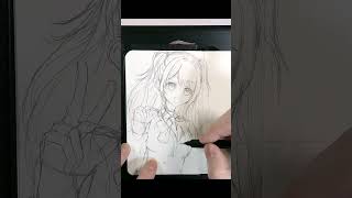 花芽なずなちゃん描いてみたDrawing KagaNazuna #ぶいすぽっ #花芽なずな