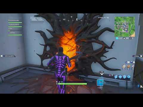 FORTNITE STRANGER THINGS PORTALS IN MEGA MALL - FORTNITE X STRANGER THINGS COLLABORATION