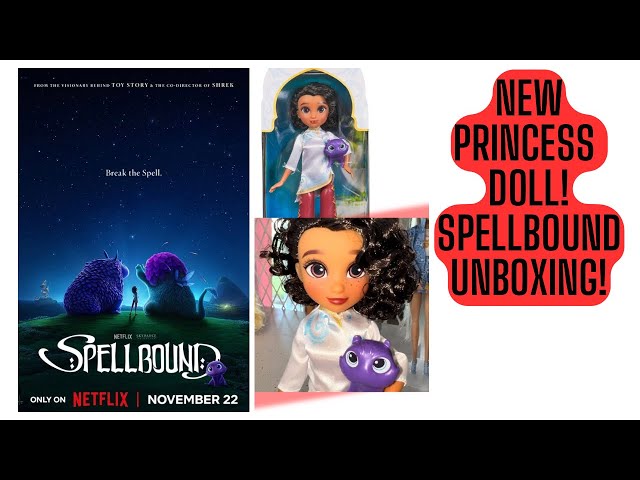Vídeo relacionado con Spellbound, muñeca de 24 cm de Princess Ellian con 2 Accesorios para muñeca y una Figura de acción, Juguetes de la película de Netflix para niños y niñas a Partir de 6 años