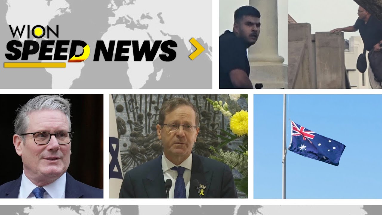 Police: Father-Son Carried Out Bondi Beach Terror Attack  | WION SPEED NEWS