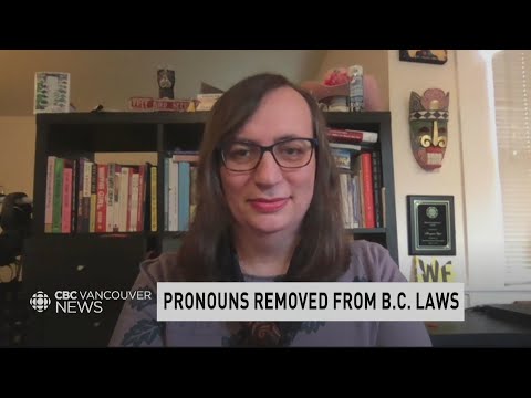 Trans activist discusses province's move to use more gender neutral terms in B.C. laws