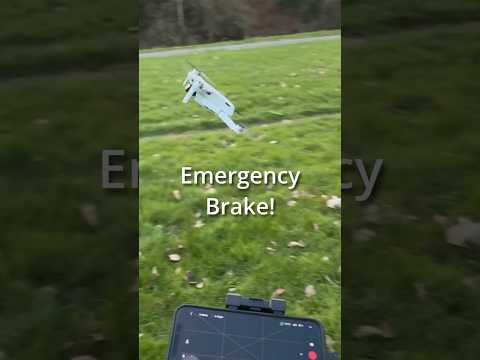 💥Surprising high-speed brake: DJI Mini 2! #dji #drone #shorts