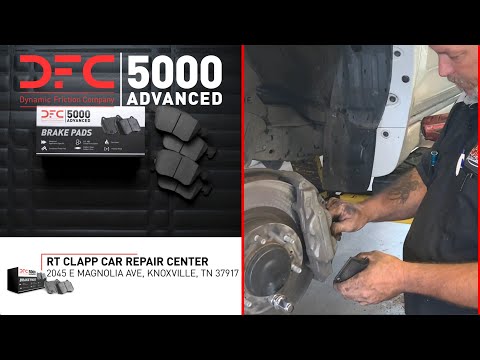 Jason installs DFC 5000 brake pads on 2016 Toyota 4Runner