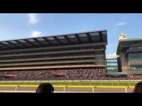2018.10.28 第158回天皇賞・秋(GⅠ)  ファンファーレ現地映像(@東京競馬場 内馬場)