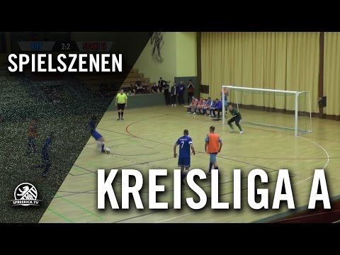 FC Arminia Tegel - SC Union 06 II (Hallenturnier der Kreisliga A, Vorrunde, Gruppe 3) | SPREEKICK.TV