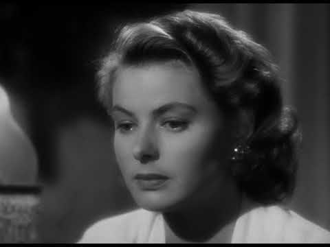 As Time Goes By (Full Song - Casablanca '42) - Humphrey Bogart - Ingrid Bergman - Classic Romance
