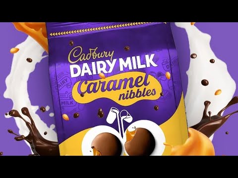 Dairy Milk Caramel Nibbles | Iconic Cadbury Chocolate | 85g PACK | Opening & Presentation