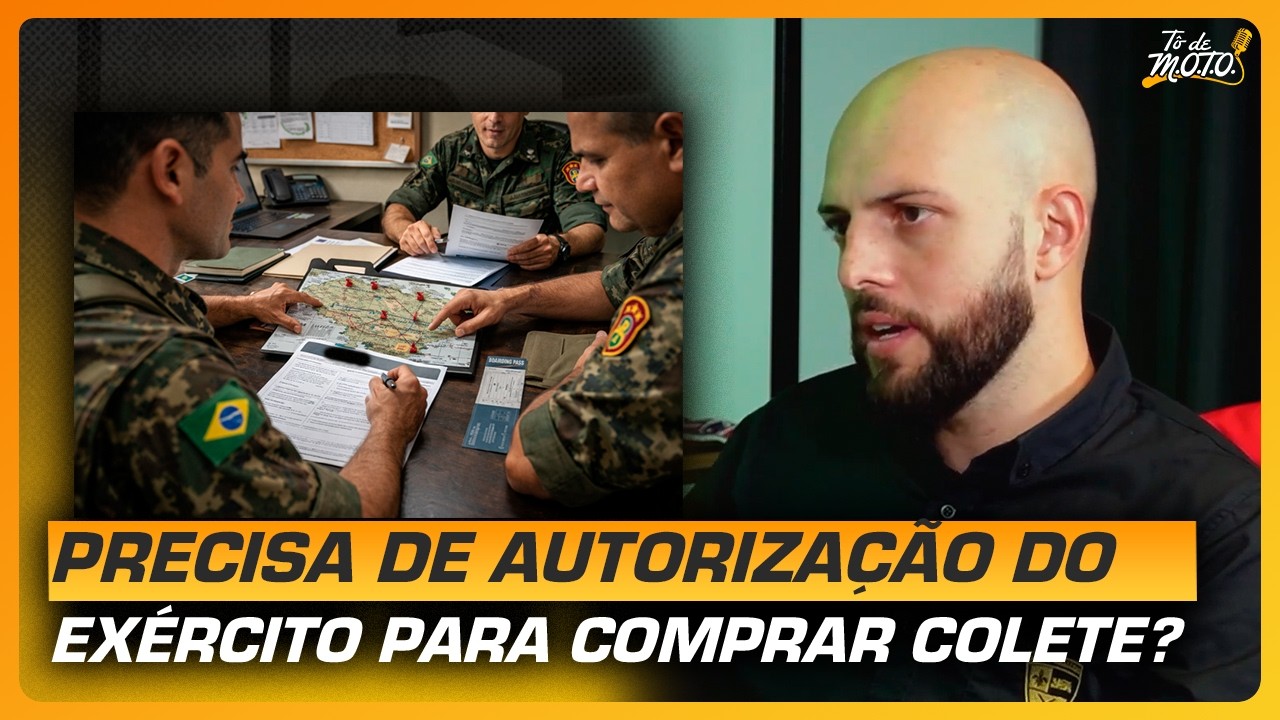 Precisa de autorização do Exército para comprar um colete?