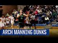 2023 No. 1 QB Arch Manning Throws Down Dunk | CBS Sports HQ