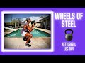 KETTLEBELL LEG DAY | BJ Gaddour Lower Body Quads Hamstrings Glutes Workout Home Gym Fitness