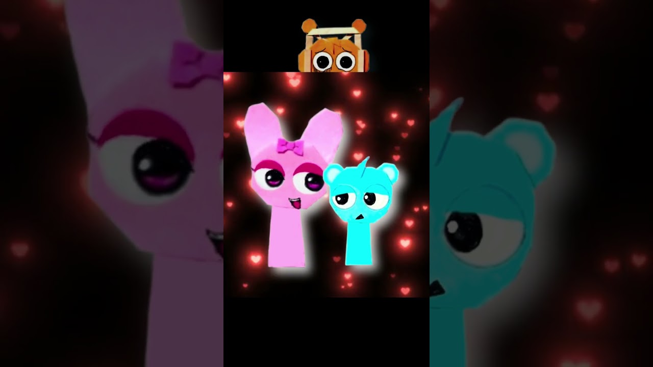 Sprunki animation｜スプランキー アニメ 闇落ち 失恋 浮気現場 コマ撮り ストップモーション