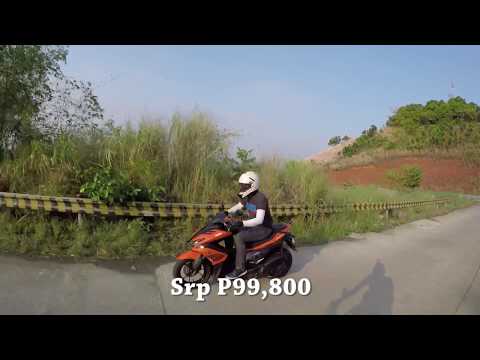 The Yamaha Aerox155. The most powerfull stock Mio to date.