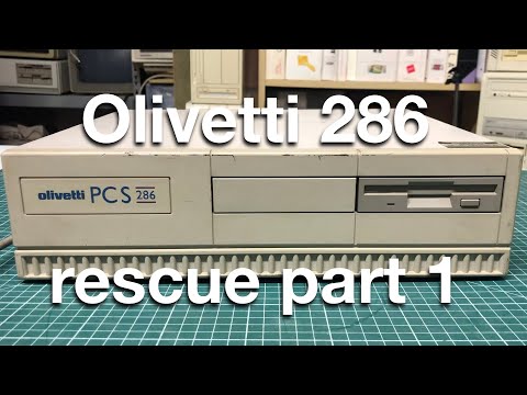 Olivetti PCS 286 Rescue Part 1