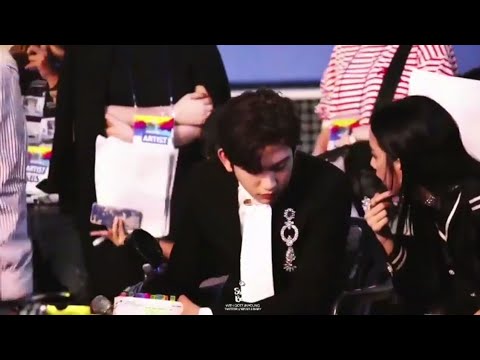 JINYOUNG (GOT7) & JISOO (BLACKPINK) JINJI MOMENTS