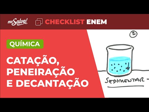 Separação de Misturas - Química | Checklist ENEM | Me Salva!