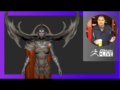 Dark Fantasy Concept Concept Art to 3D - Brendon Isaiah Bengtson with Bjorn Hurri - ZBrush 2021.7