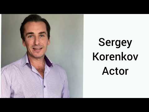 Sergey Korenkov, actor. Self-tape, presentation.