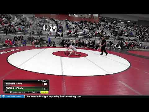 55 Lbs Cons. Round 2 - Jocelyn Lass, TX Vs Paige Chafin, OR 4b49