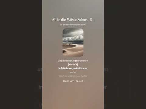 Ab in die Wüste Sahara, Sarah