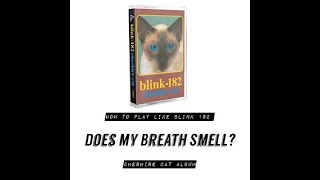 How to play like Blink 182 - Cheshire Cat album - Does My Breath Smell?