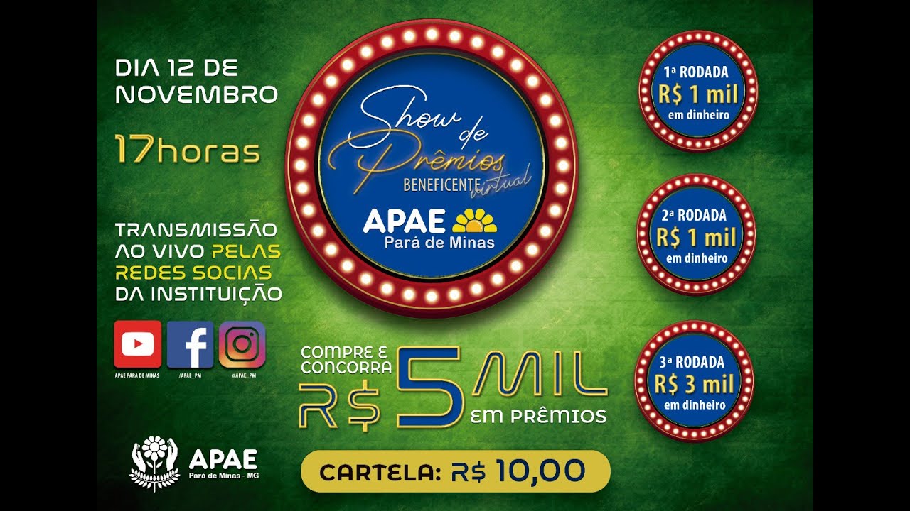 Thumbnail Show de Prêmios APAE 2022/2