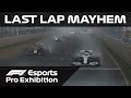 Crazy Final Lap in F1 Esports Pro Exhibition Race!