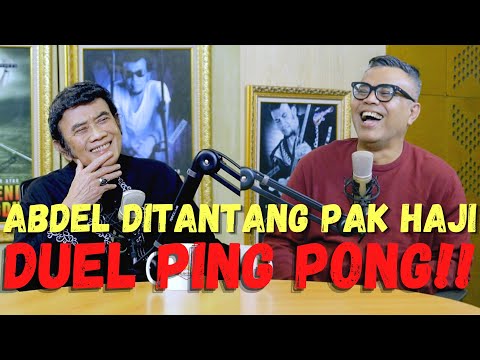 BISIKAN RHOMA #59: BELUM PERNAH KALAH MAIN PING PONG, ABDEL DITANTANG PAK HAJI!!